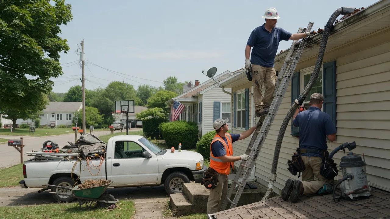 Gutter Installation in Bringhurst, IN near me